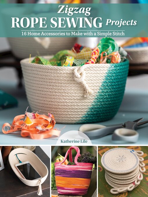 Cover image for Zigzag Rope Sewing Projects